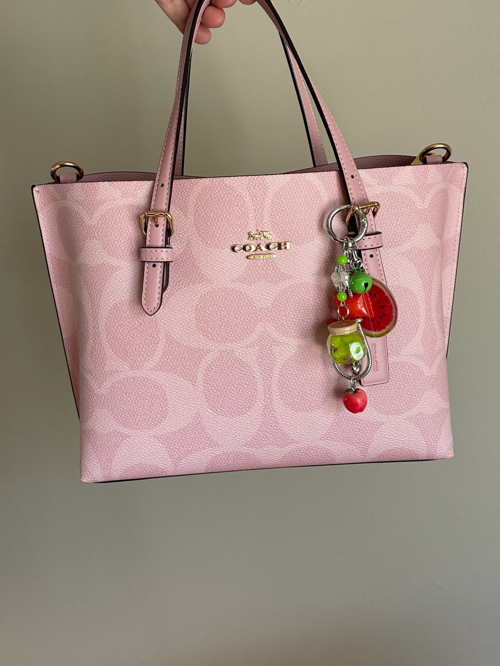 2/$25🎀 Watermelon Fruit Charm Keychain Bag Charm